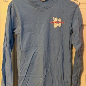 Trader Joe's Blue Long Sleeve Tee